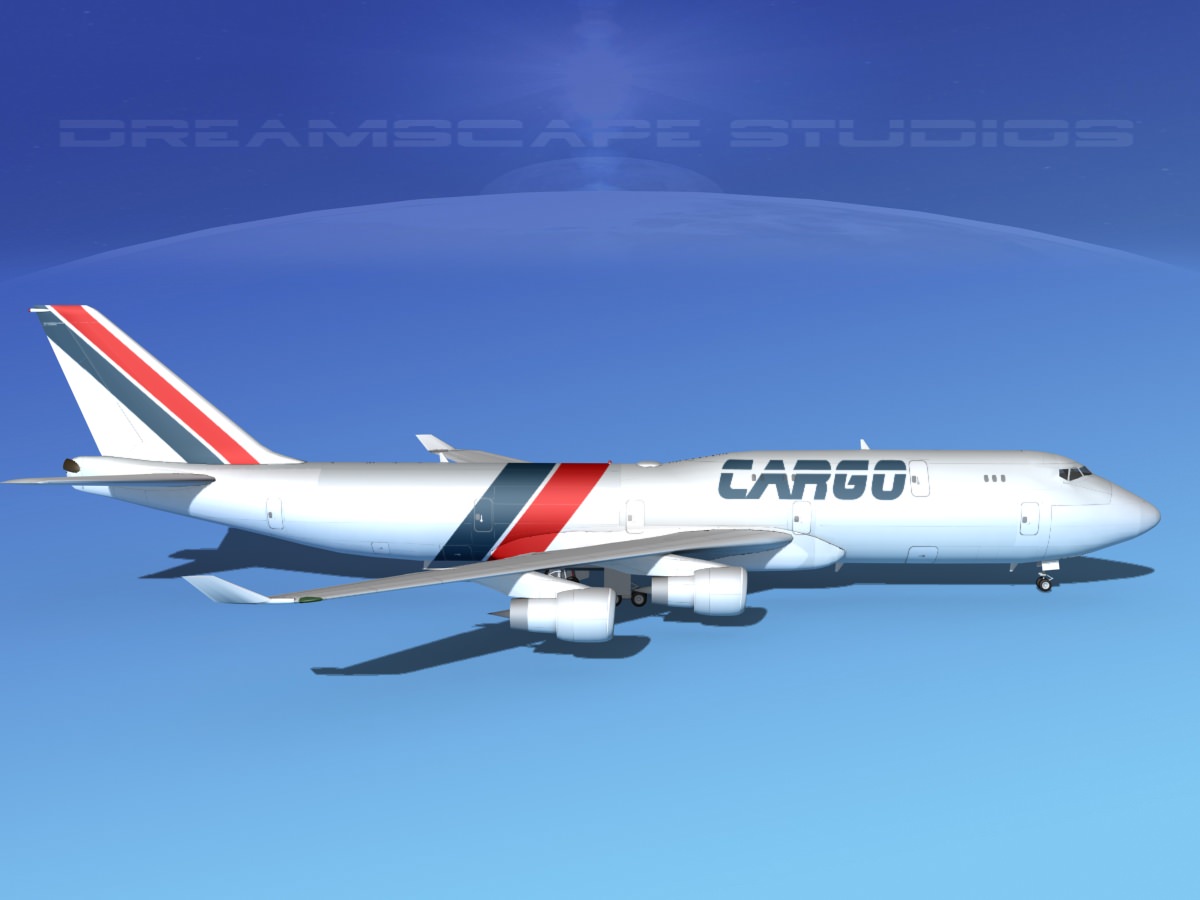 Boeing 747-8 Freighter 1 3D model_4