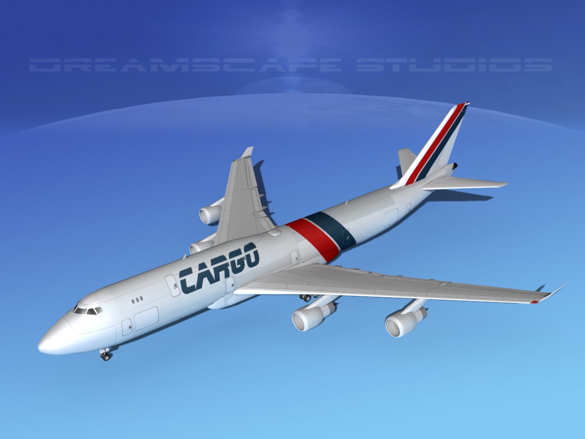 Boeing 747-8 Freighter 1 3D model_10