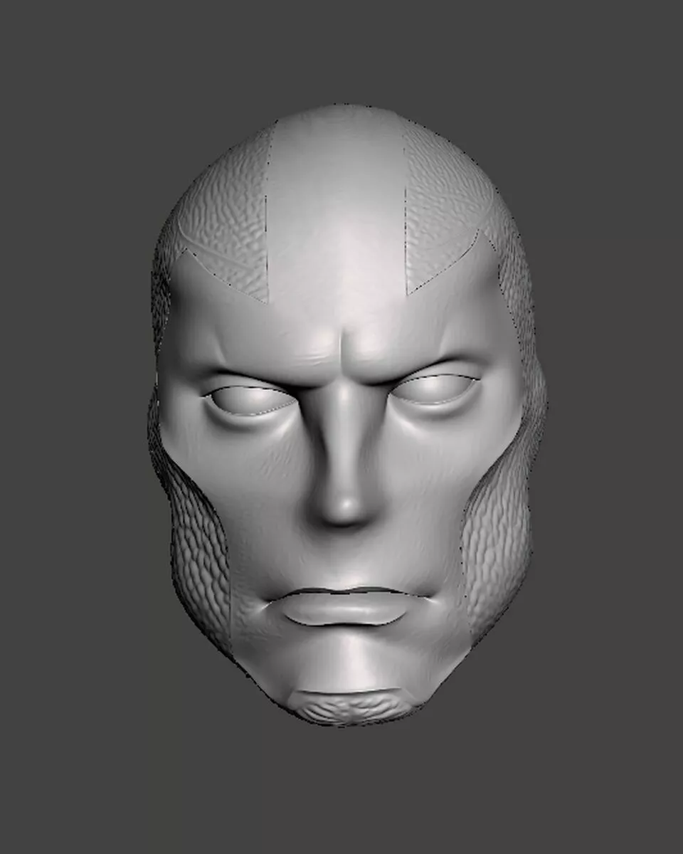 Mr Miracle headsculpt head sculpt 3D print model