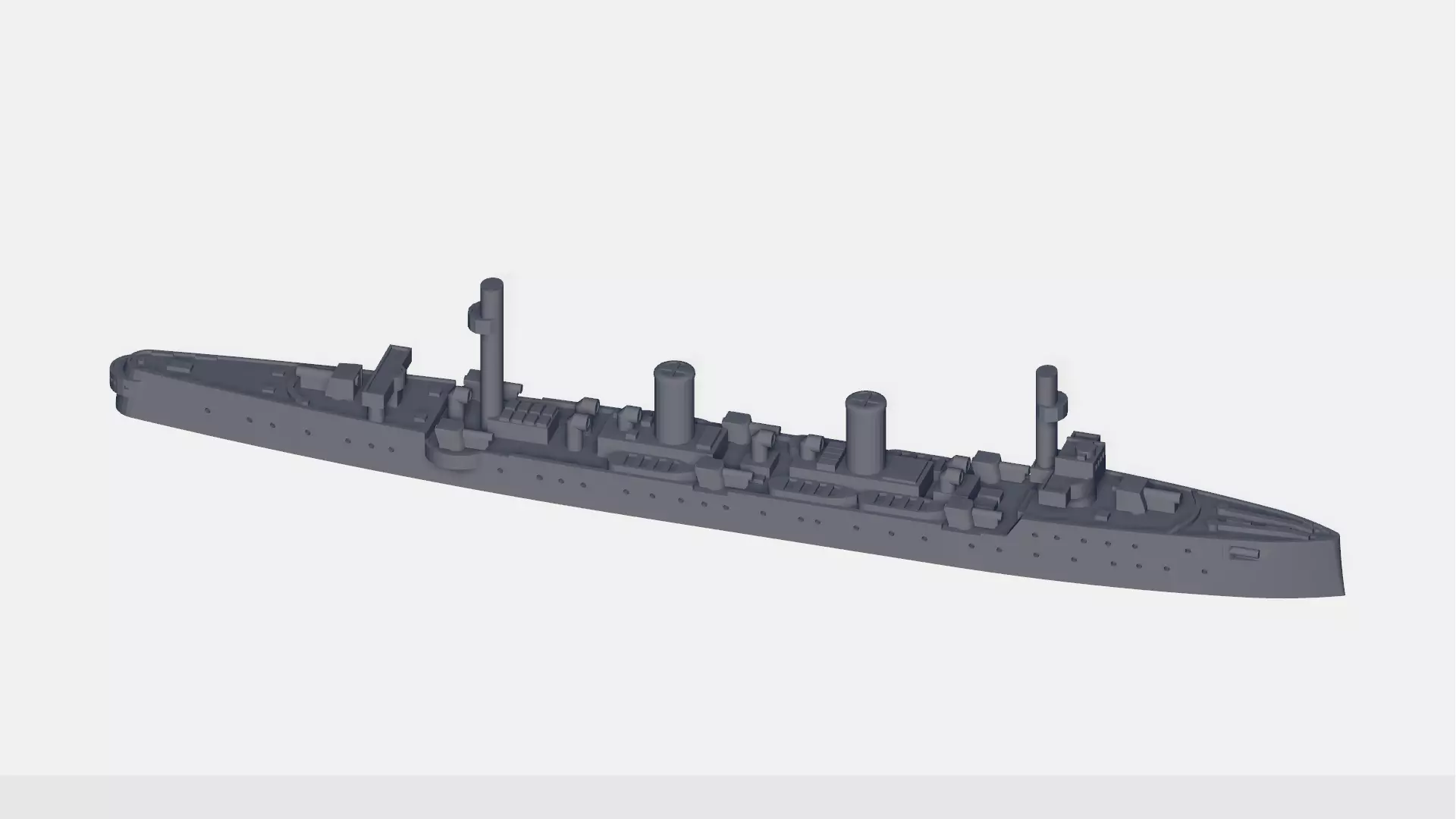 BAP Almirante Grau 3D print model