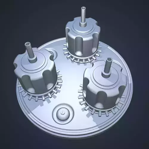 Sci-fi asset 4 - high poly