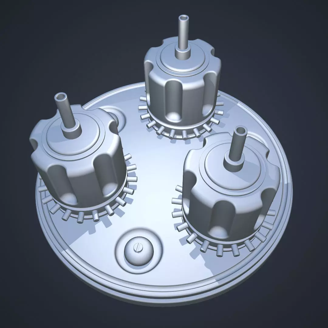 Sci-fi asset 4 - high poly 3D model_0