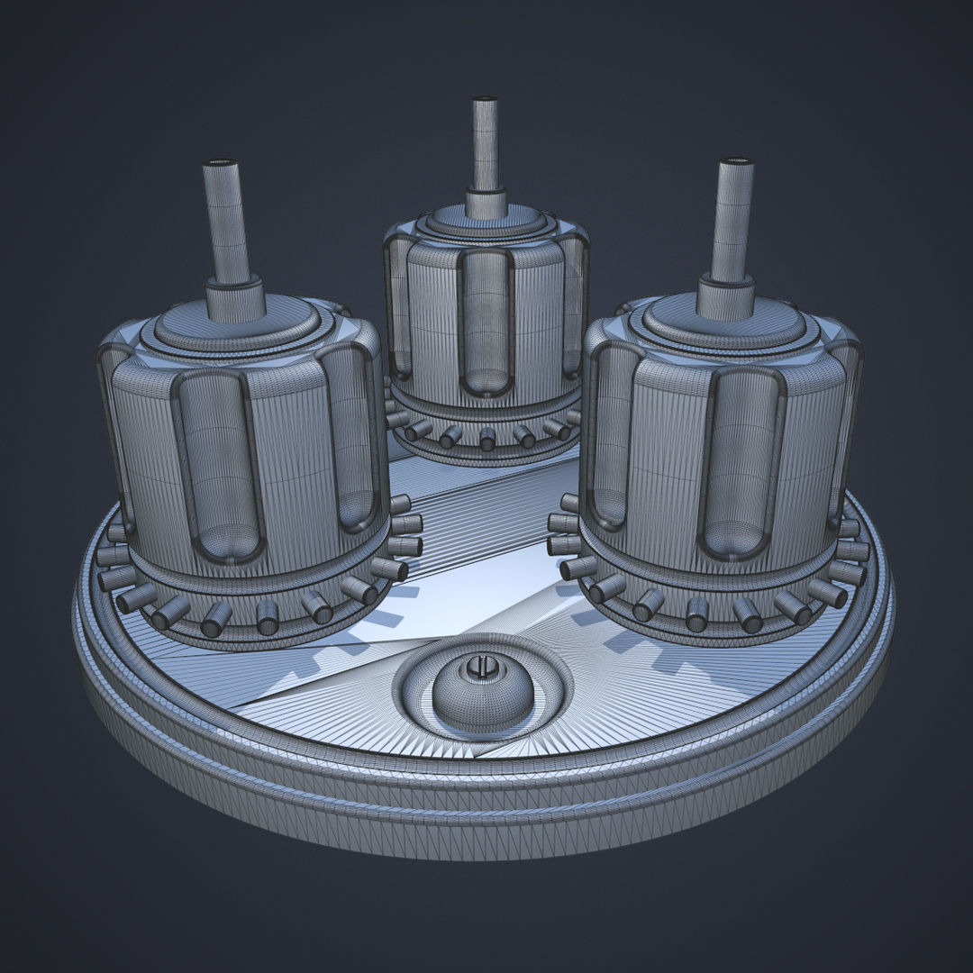 Sci-fi asset 4 - high poly 3D model_3