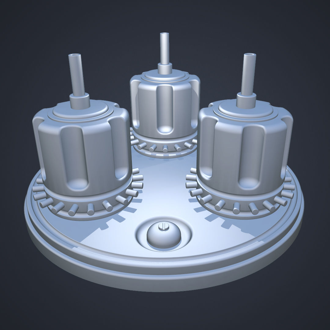 Sci-fi asset 4 - high poly 3D model_2