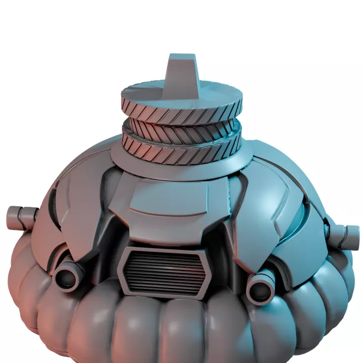 Airbuster V - Fantasy 3D Print Model 3D print model