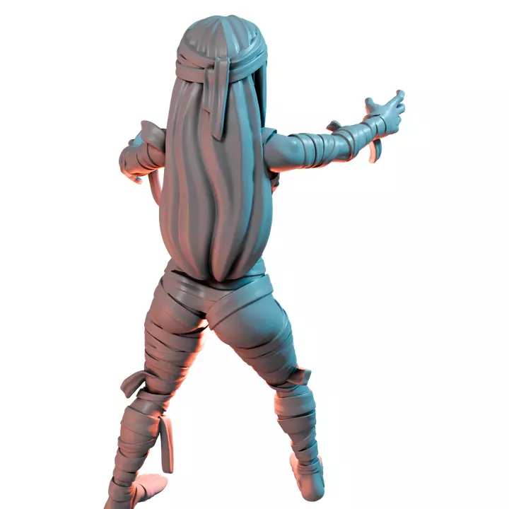 Mummy 2 II - Collectible Hero Figurine 3D print model