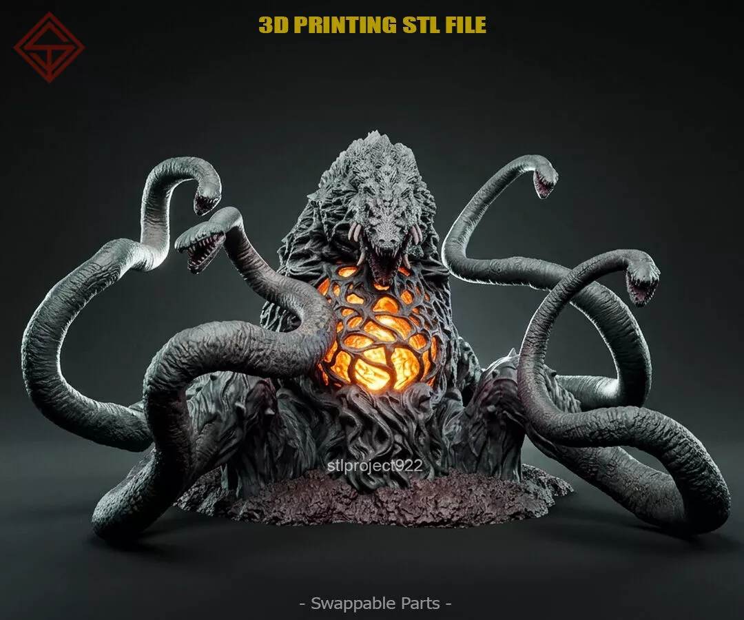 Biollante 3D print model