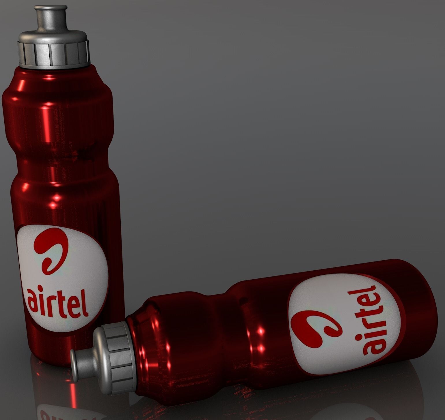 water bottle 3D model_0