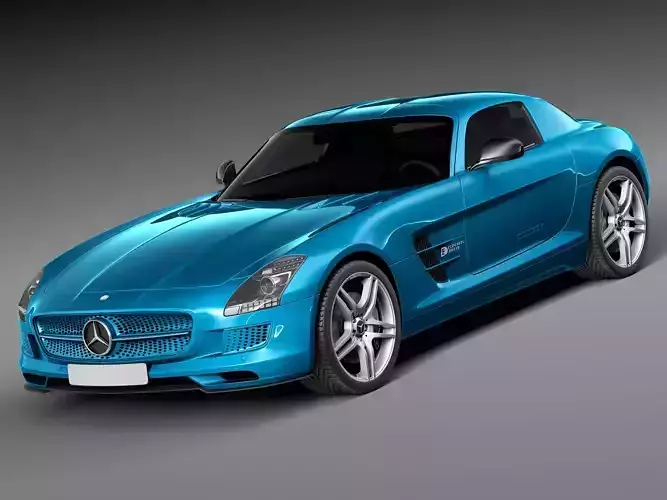 Mercedes-Benz SLS AMG Coupe Electric Drive 2014