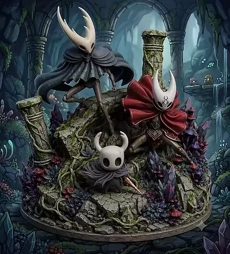 Hollow Knight Complete STL Diorama Collector Display Figure