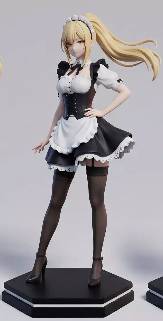 A23 LION MAIDEN Waifu 3D print model