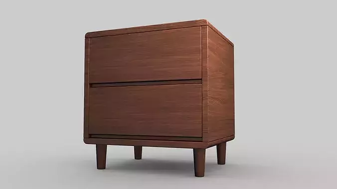 Bed Side Table 3D model