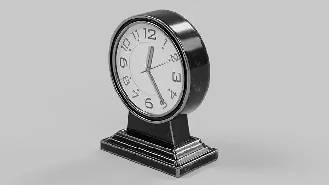 Luxury Brass Mantel Clock 05