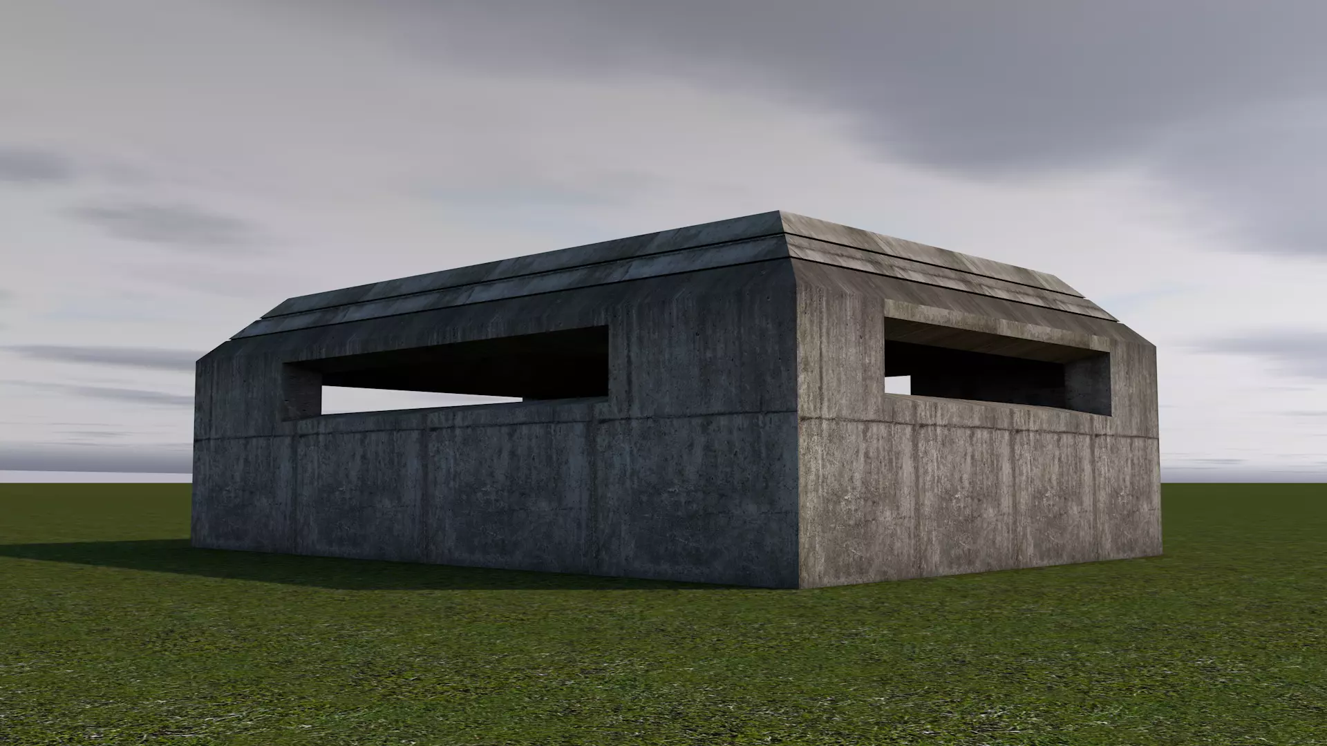 Bunker 3D model