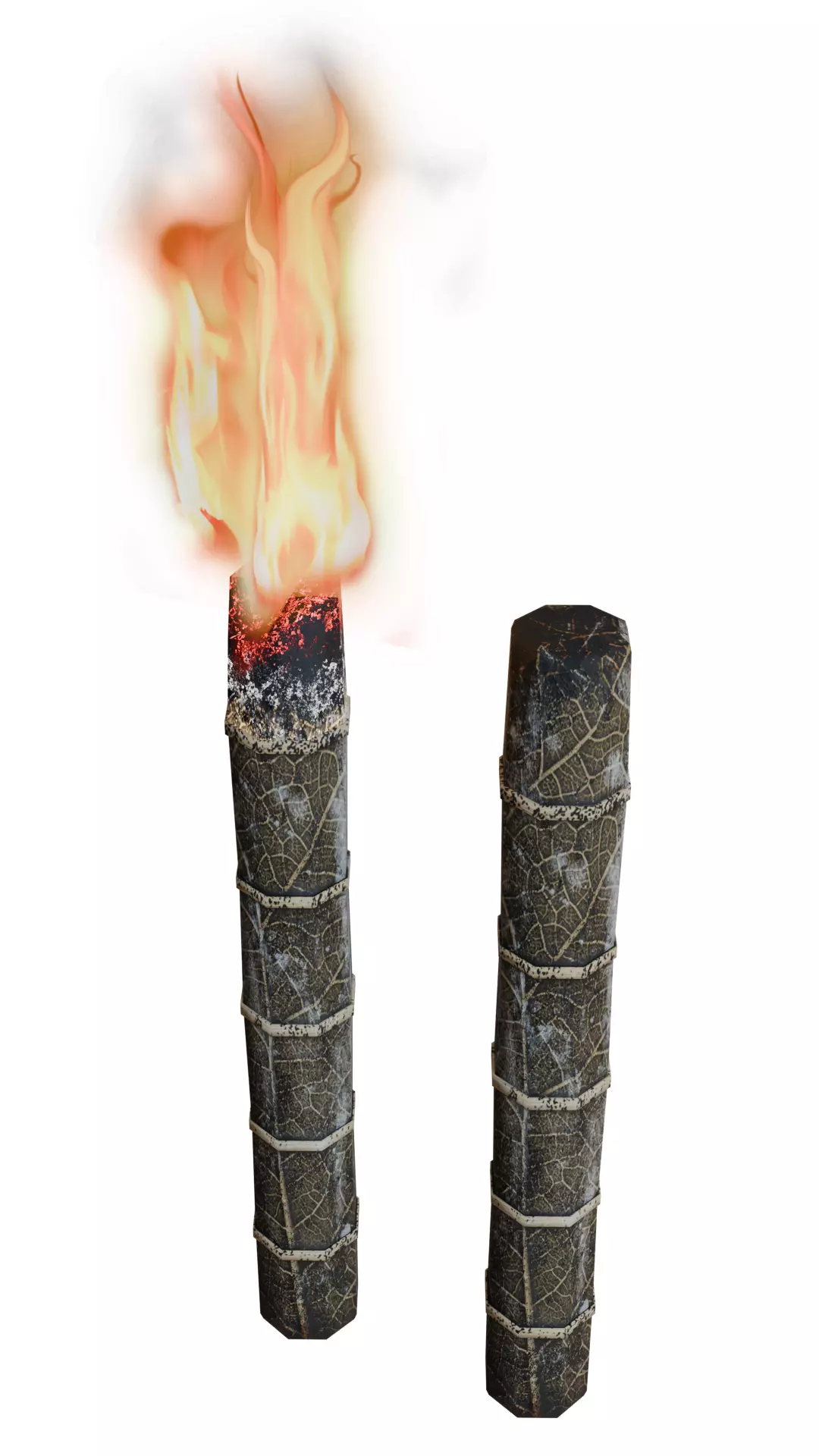 Torch Low-poly 3D model