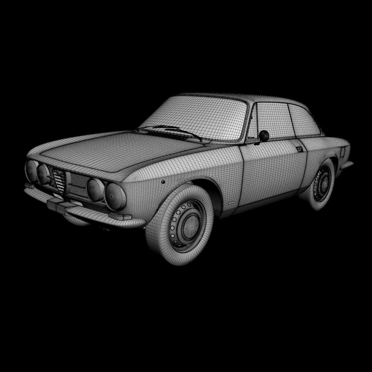 Alfa Romeo Giulia Sprint 1750 GT Veloce 3D model_14