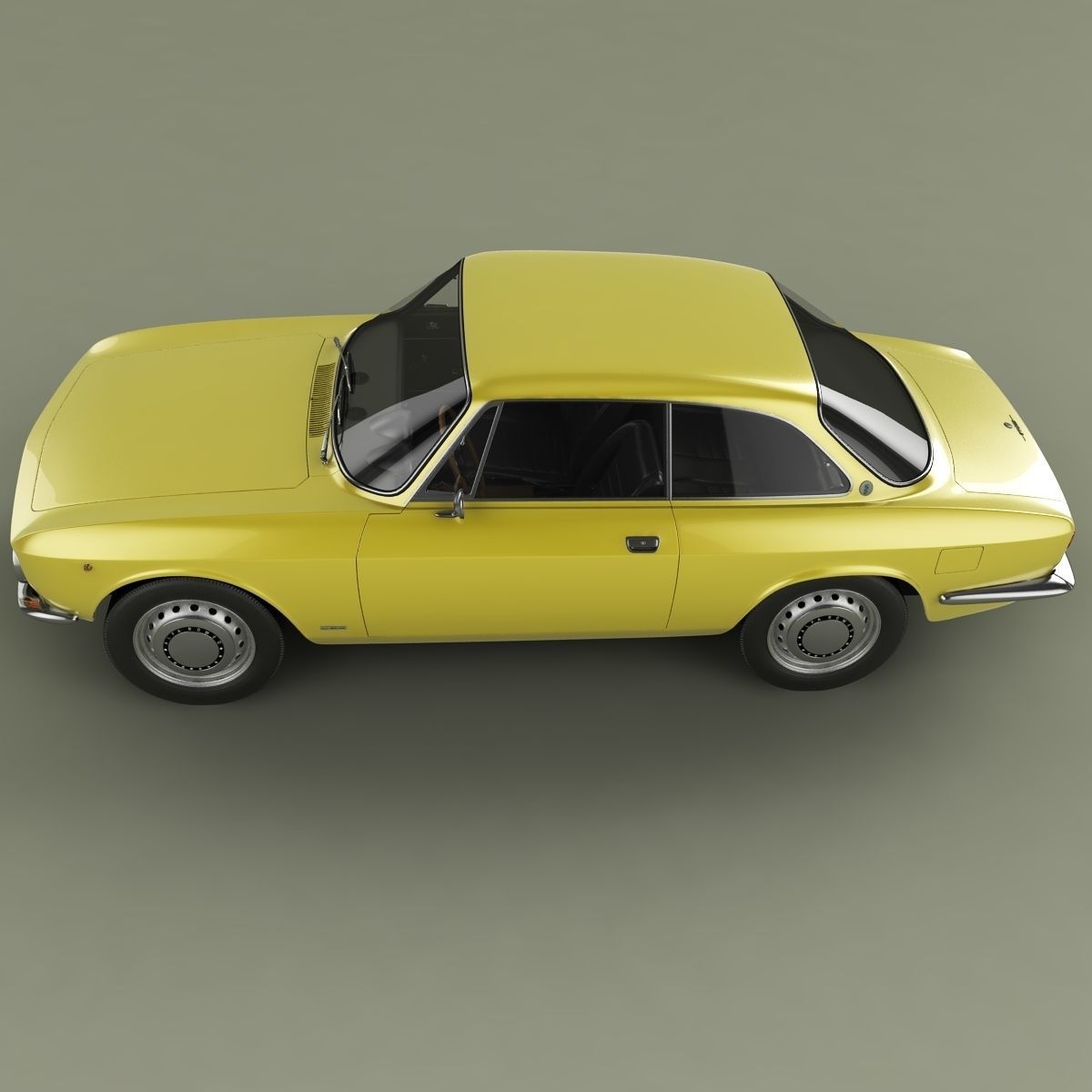 Alfa Romeo Giulia Sprint 1750 GT Veloce 3D model_6