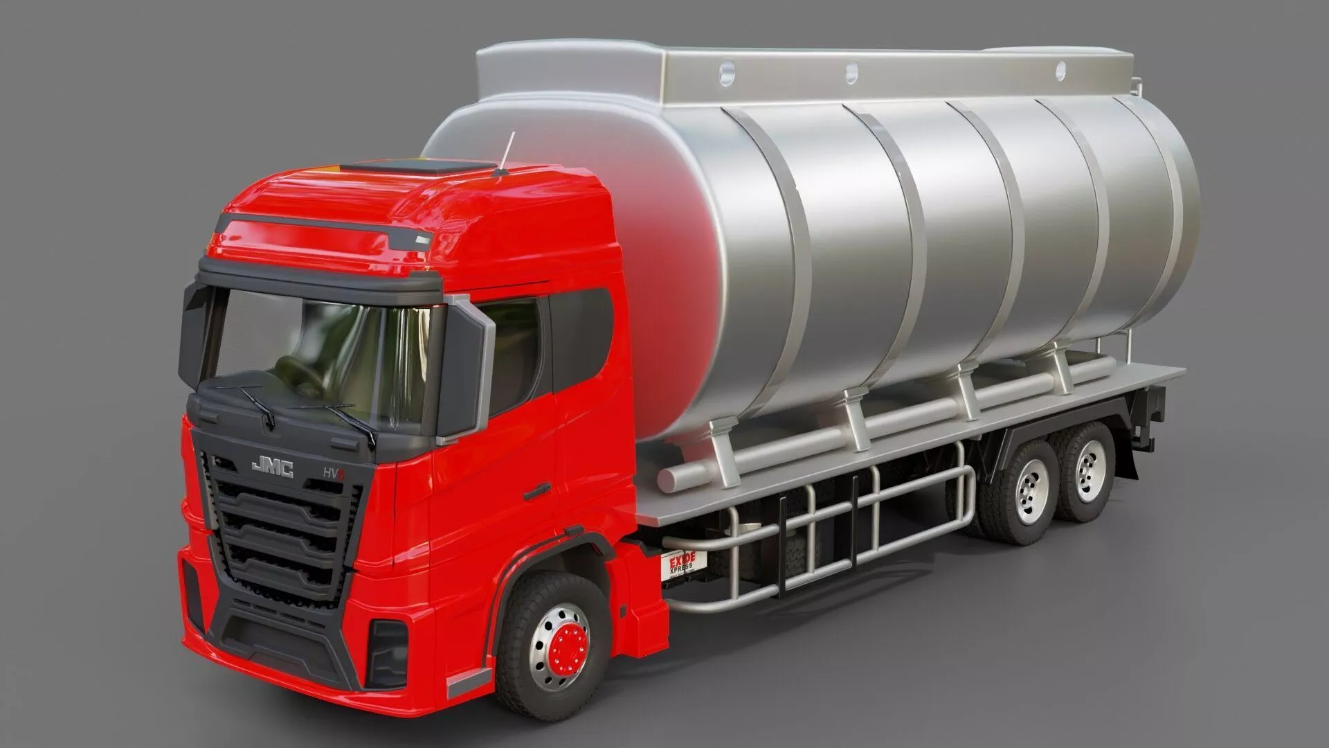 JMC Weilong HV5 Tanker 3D model