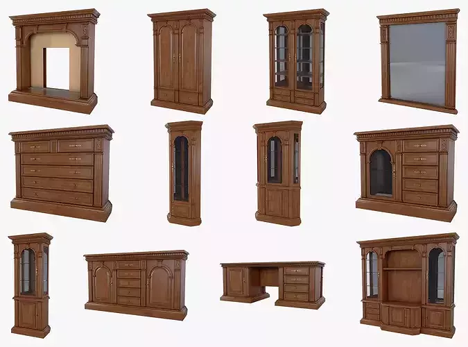 Verona Classic Furniture Full Pack 26 Models 2