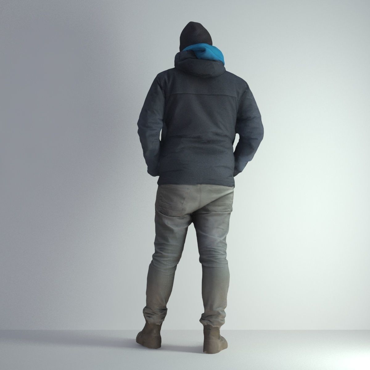 3D Scan Man Winter 001 3D model_24