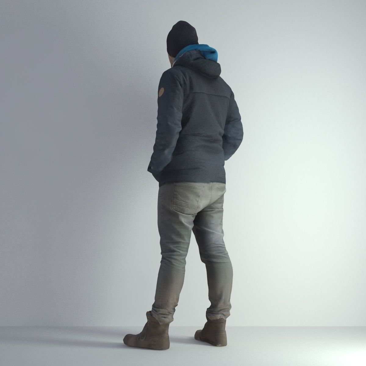 3D Scan Man Winter 001 3D model_28