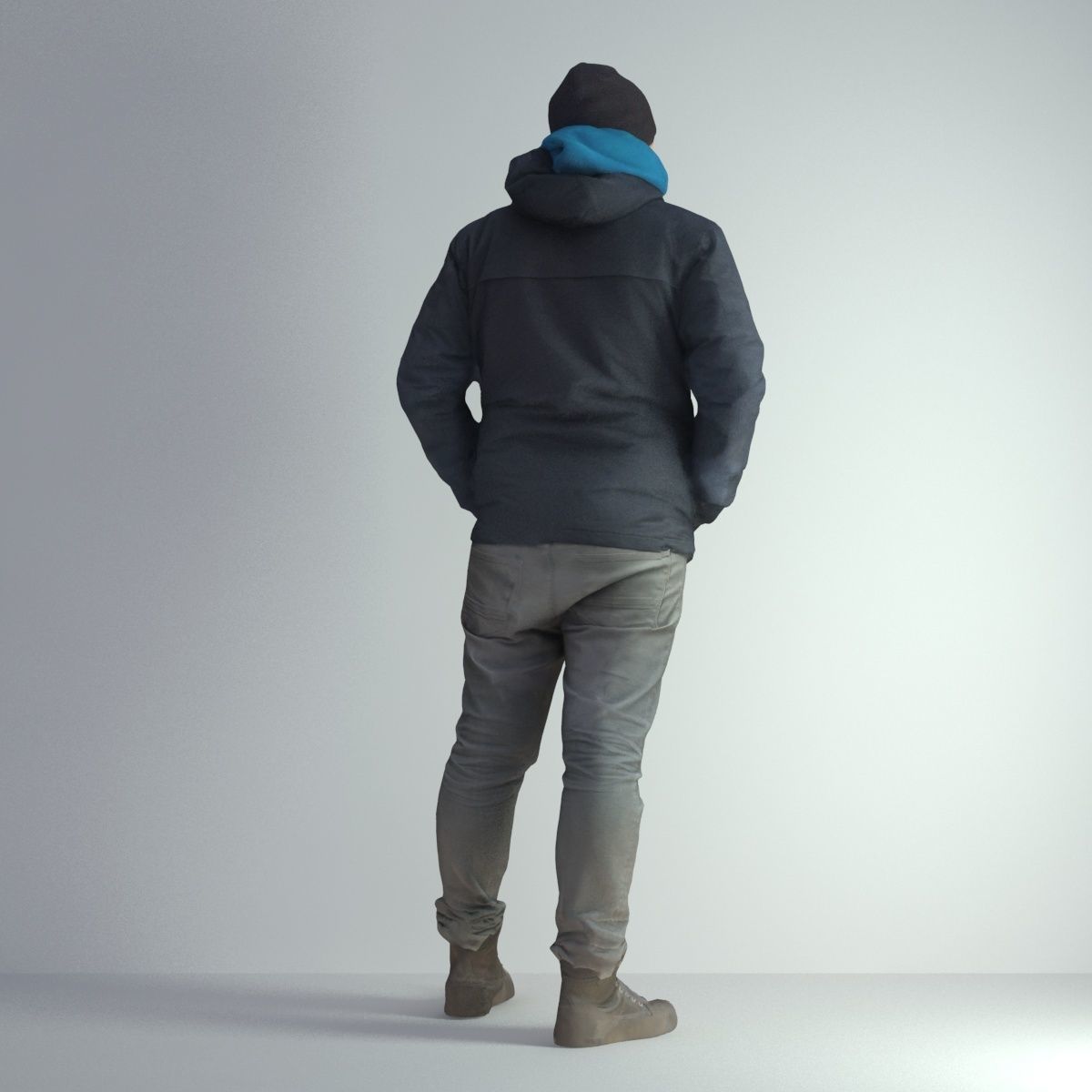 3D Scan Man Winter 001 3D model_21