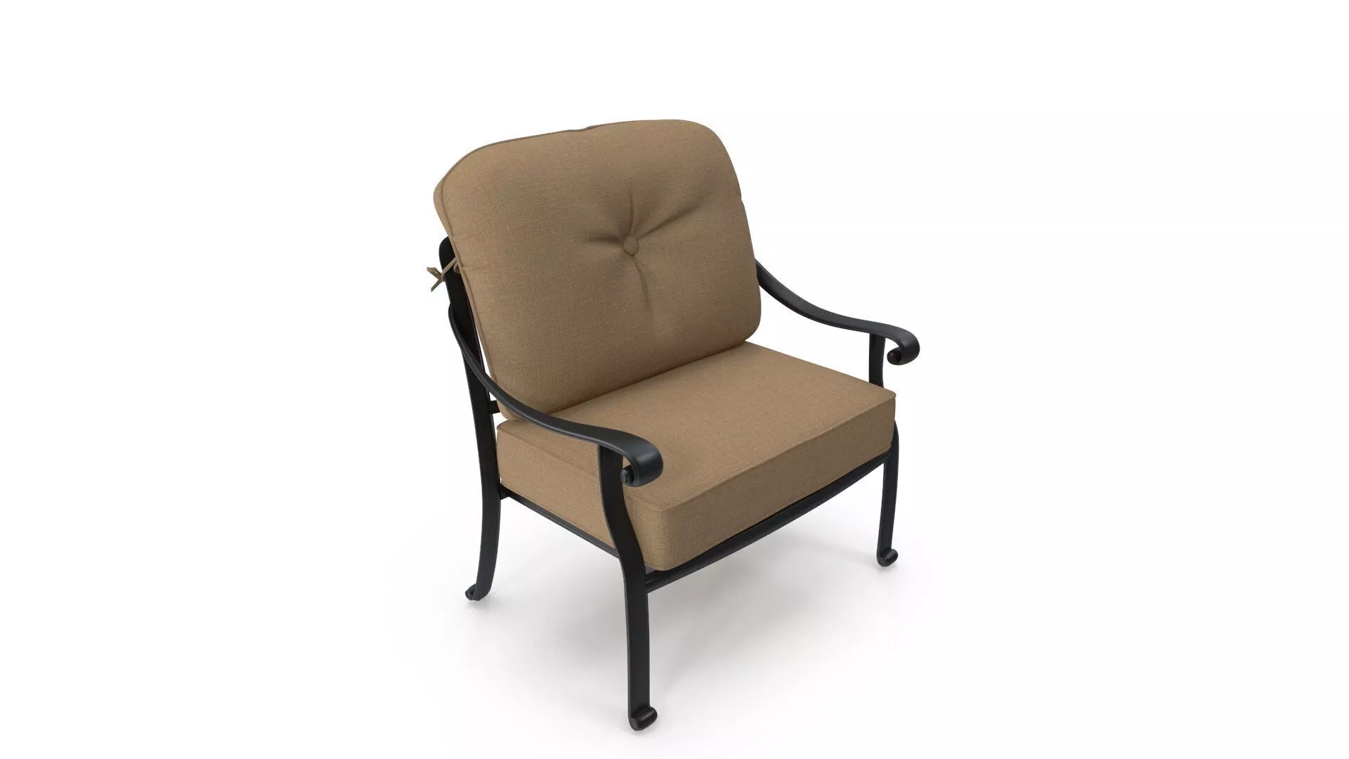 Castelle Monterey Cushioned Outdoor Dining Chair 3D model
