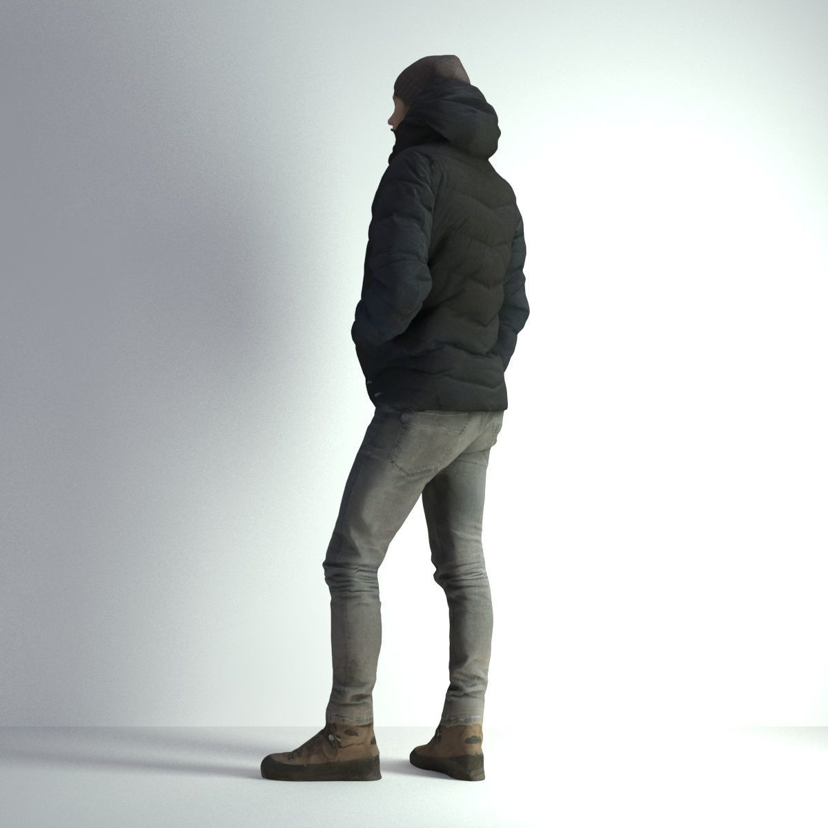 3D Scan Man Winter 003 3D model_30