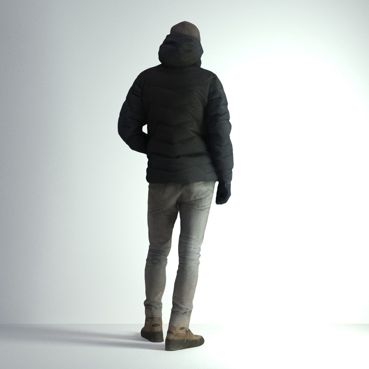 3D Scan Man Winter 003 3D model_23