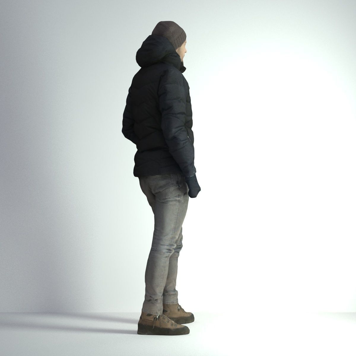 3D Scan Man Winter 003 3D model_18