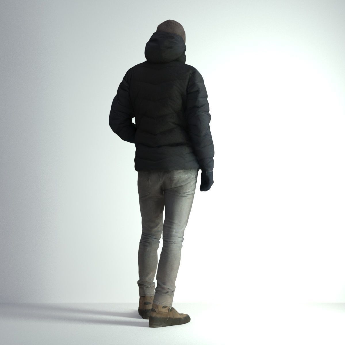 3D Scan Man Winter 003 3D model_22