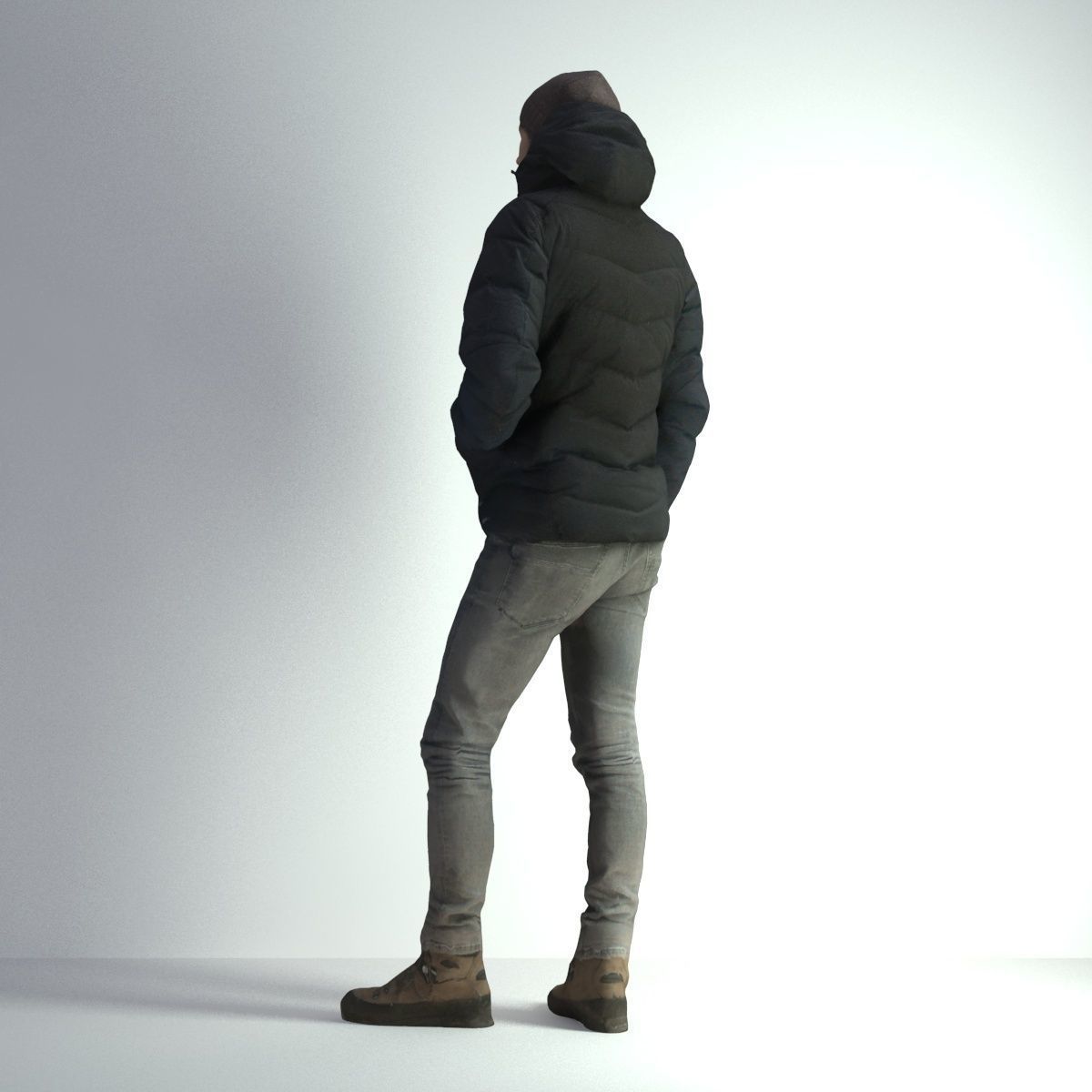 3D Scan Man Winter 003 3D model_29