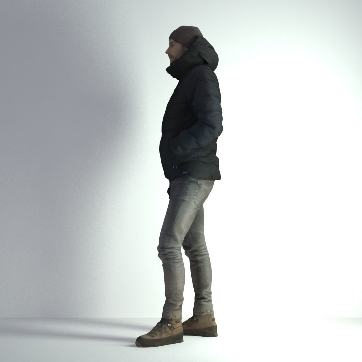 3D Scan Man Winter 003 3D model_34