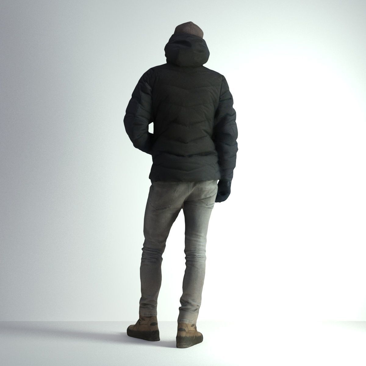 3D Scan Man Winter 003 3D model_25