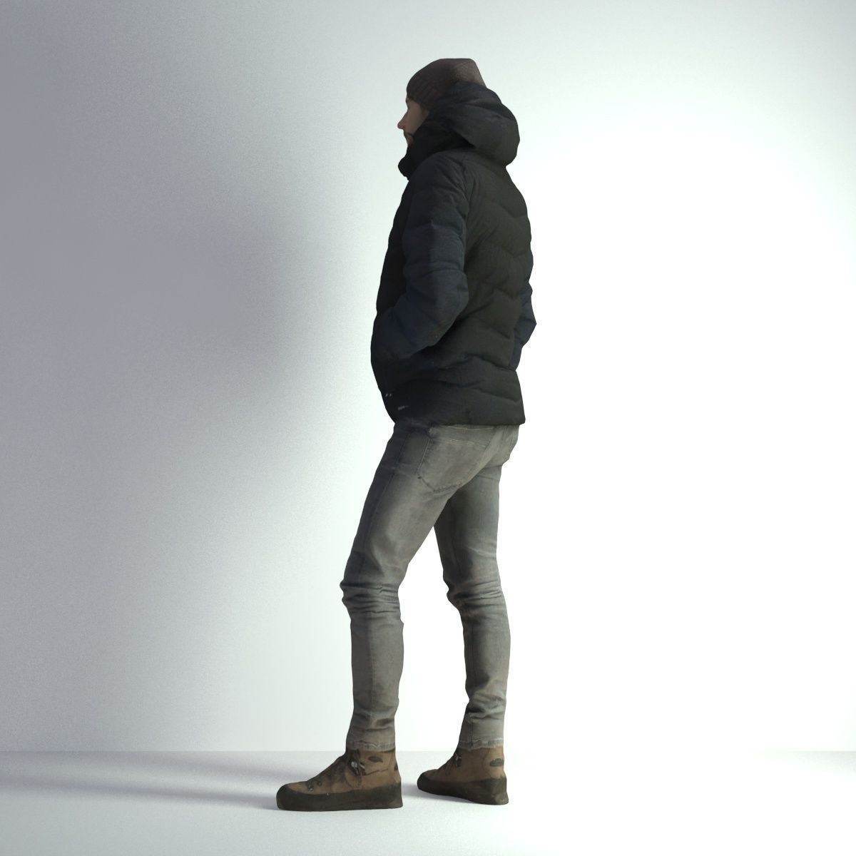 3D Scan Man Winter 003 3D model_31