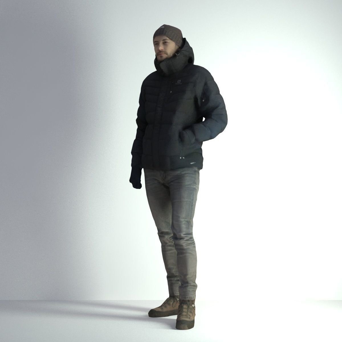 3D Scan Man Winter 003 3D model_39