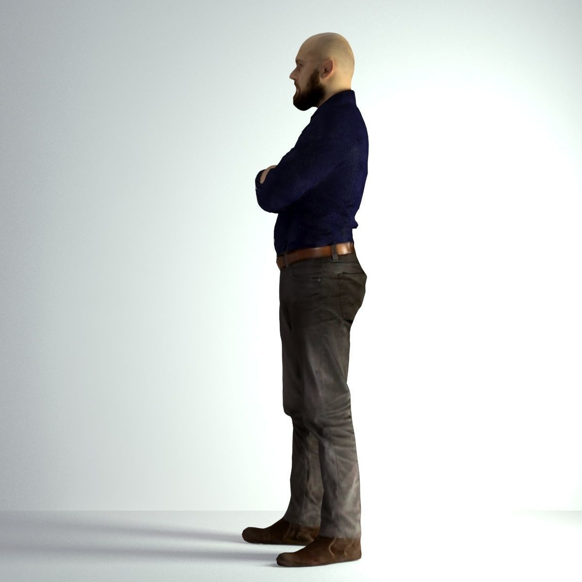 3D Scan Man Office 004 3D model_32