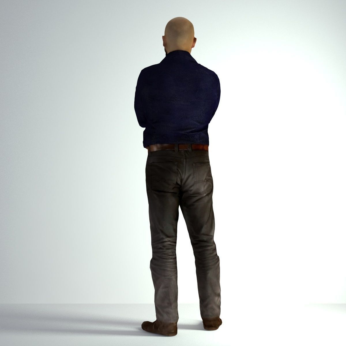 3D Scan Man Office 004 3D model_24