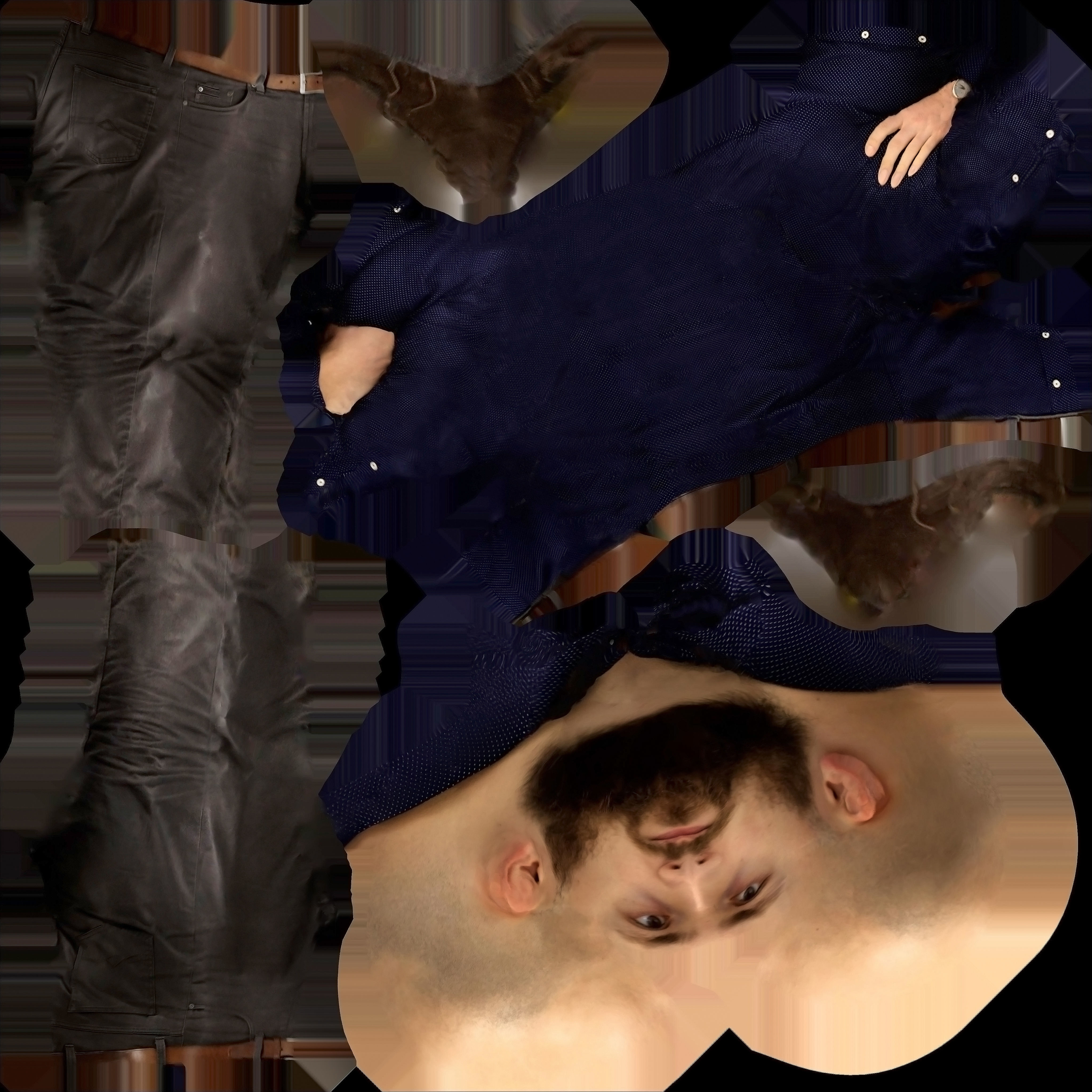 3D Scan Man Office 004 3D model_4