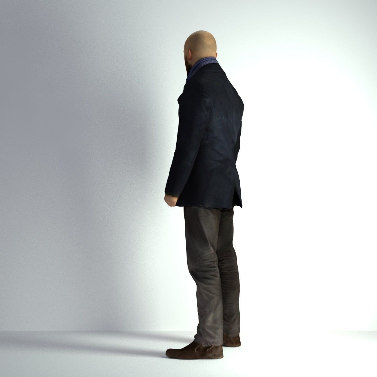 3D Scan Man Winter 005 3D model_26