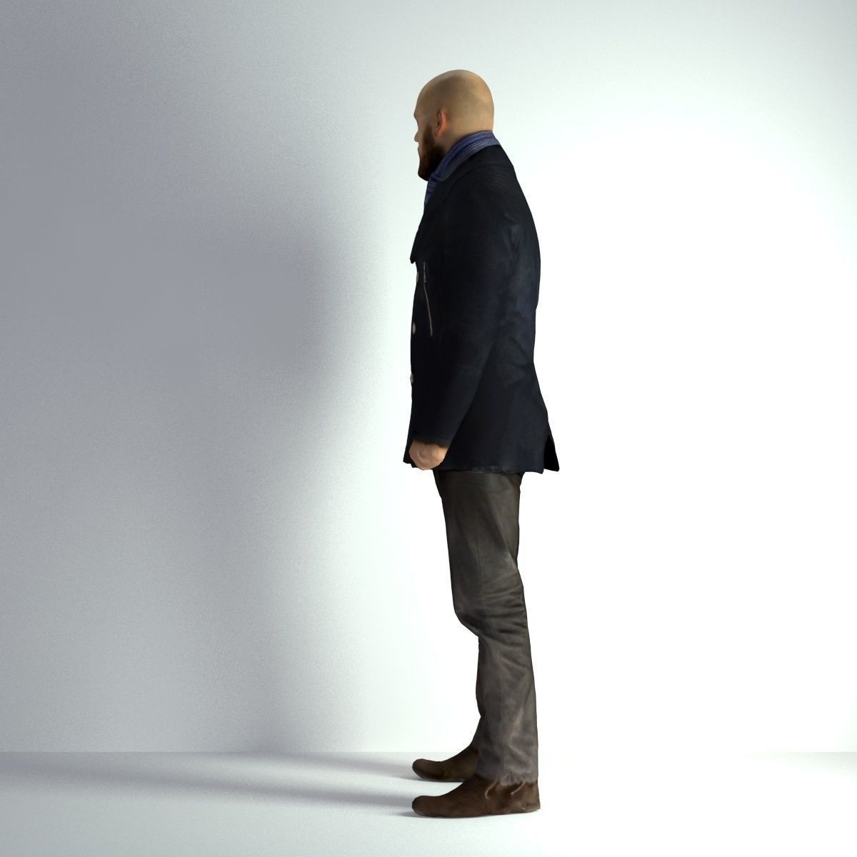 3D Scan Man Winter 005 3D model_28