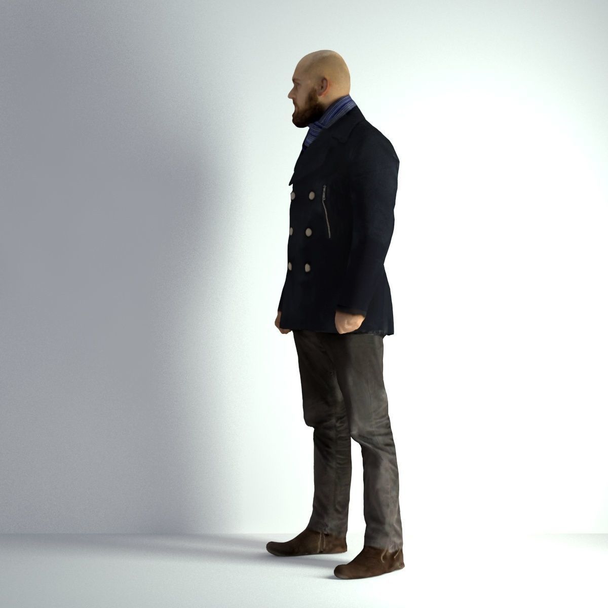 3D Scan Man Winter 005 3D model_31