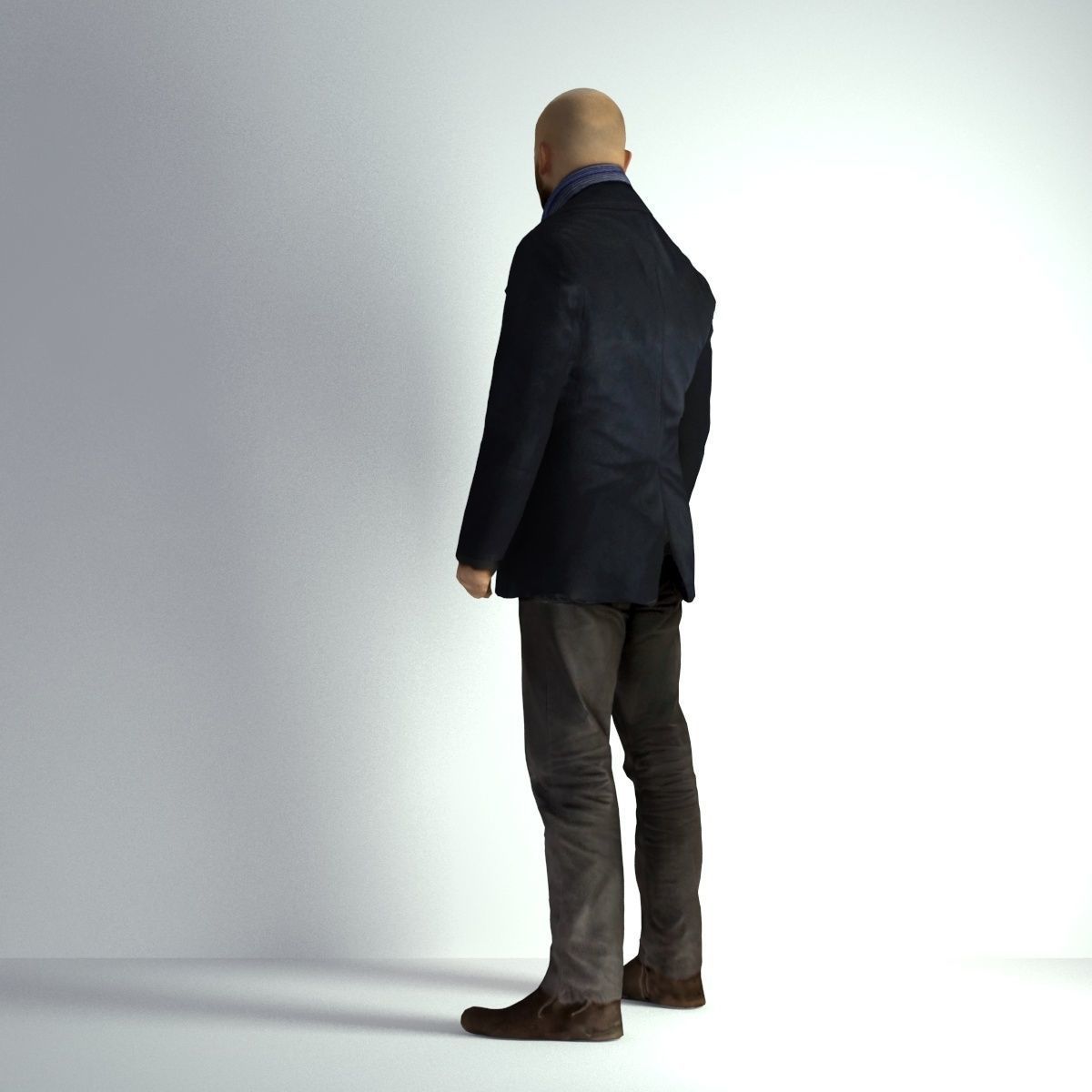 3D Scan Man Winter 005 3D model_25