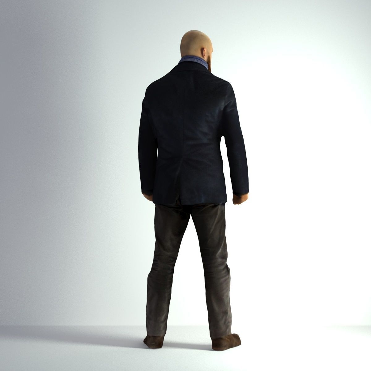 3D Scan Man Winter 005 3D model_18