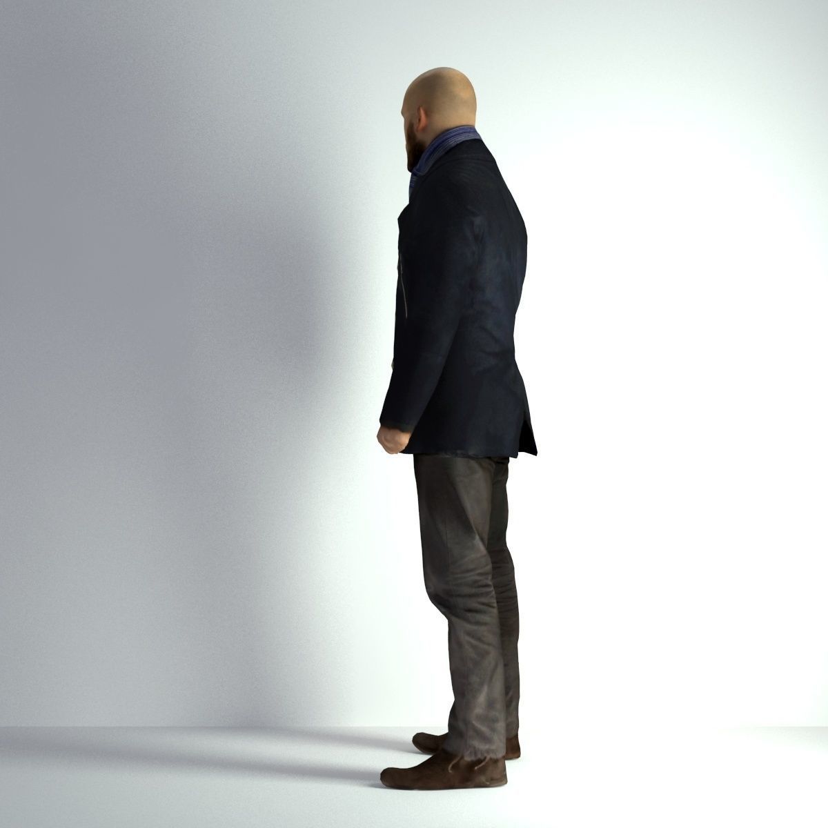 3D Scan Man Winter 005 3D model_27