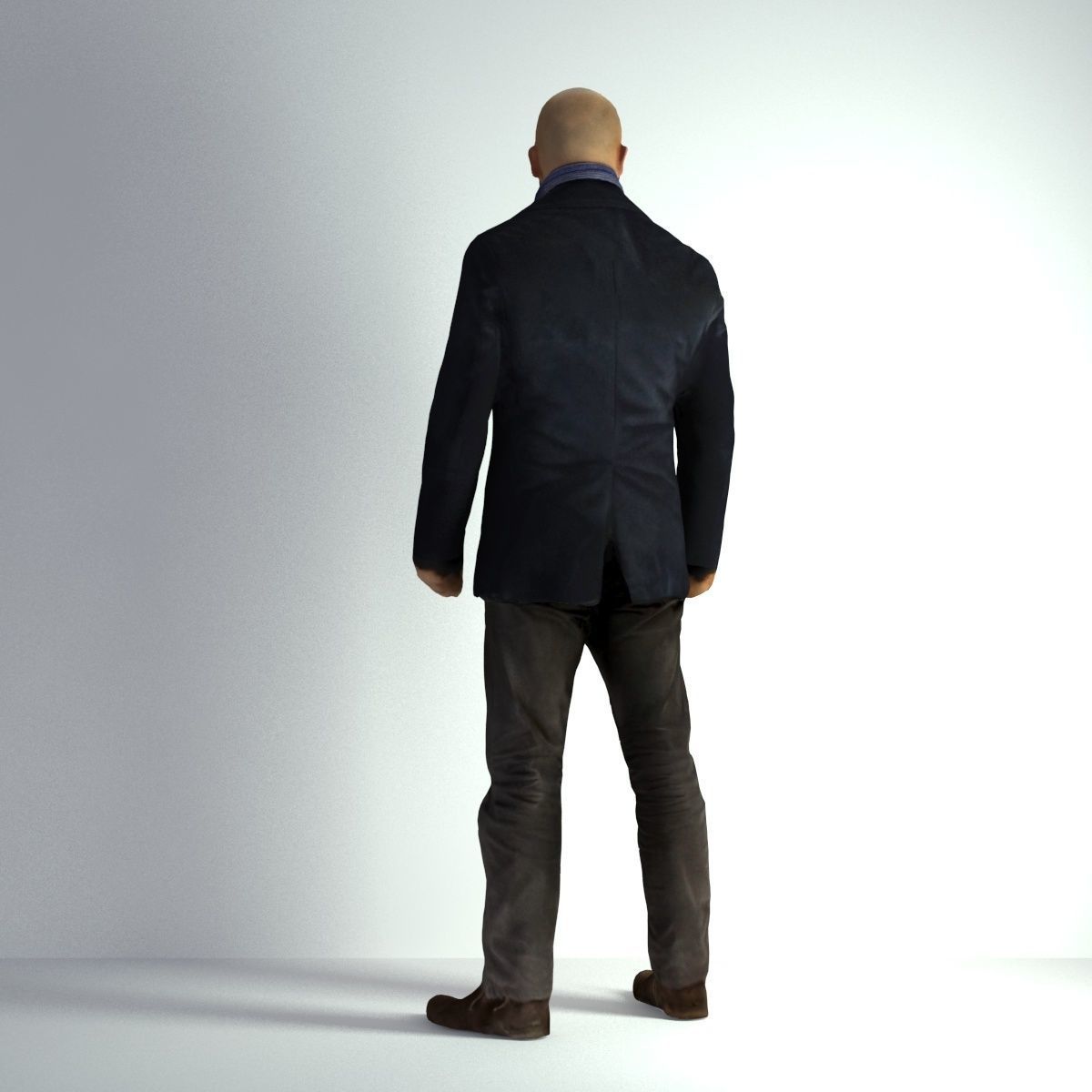 3D Scan Man Winter 005 3D model_22