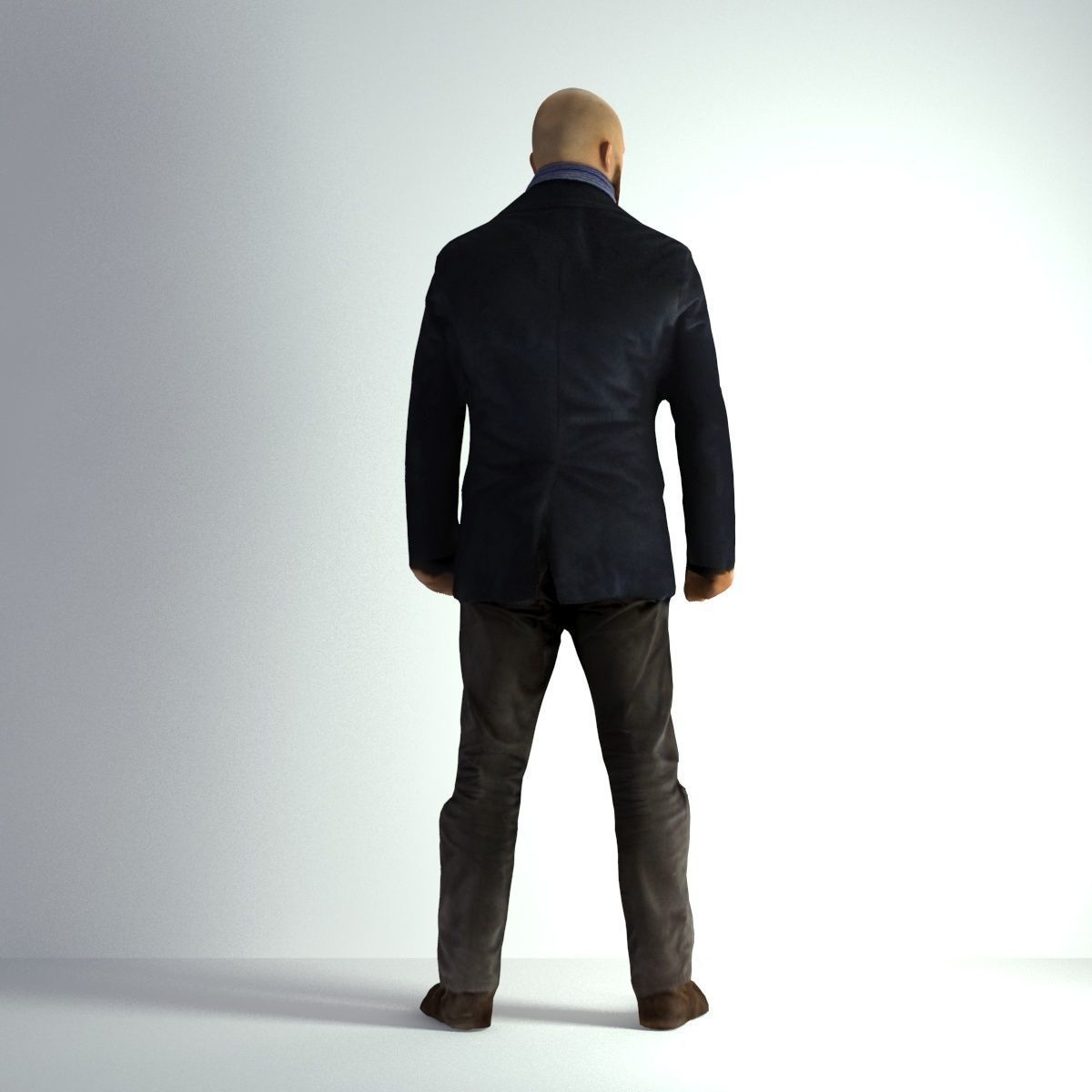 3D Scan Man Winter 005 3D model_19