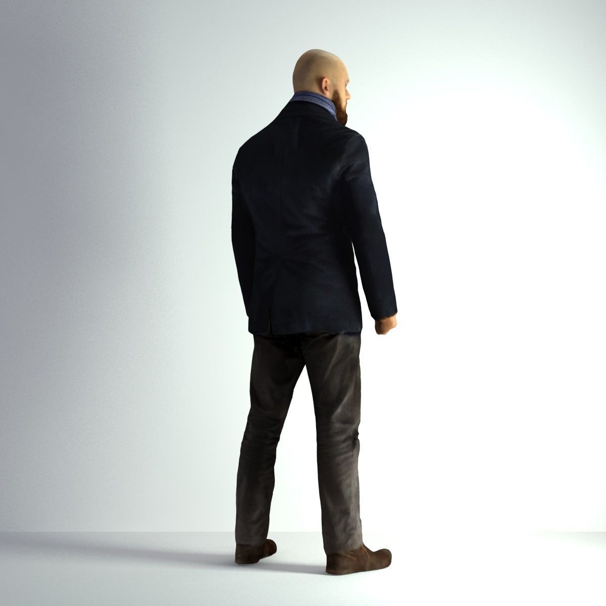 3D Scan Man Winter 005 3D model_16