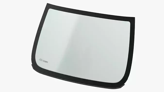 Rear Glass Automobile 3D model