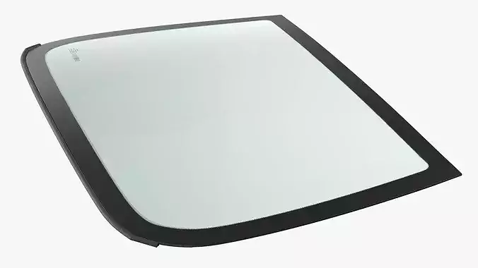 Rear Glass Automobile 3D model 7